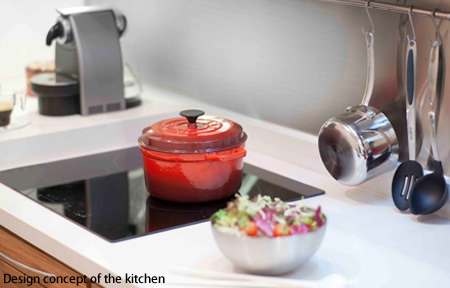 Inside independent living unit